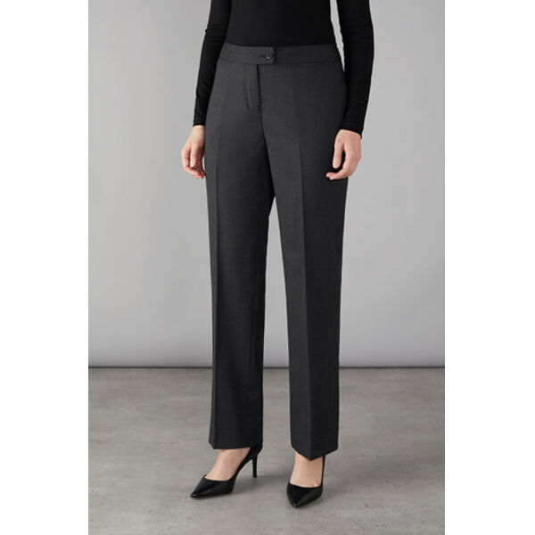 Regent Ladies Trousers - Tailored fit Black Thumbnail